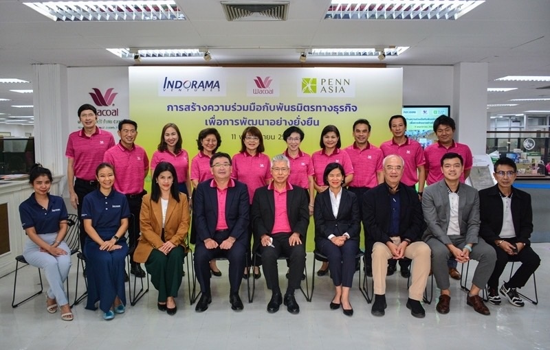 IVL collaborates with Thai Wacoal, Thailand's top ladies' lingerie brand,  in the “PET bottles for a better tomorrow” campaign to launch a new product  made from IVL recycled yarns